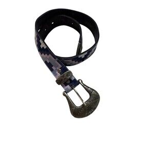 Nuovo Belt Size 1 Blue Pink Vintage